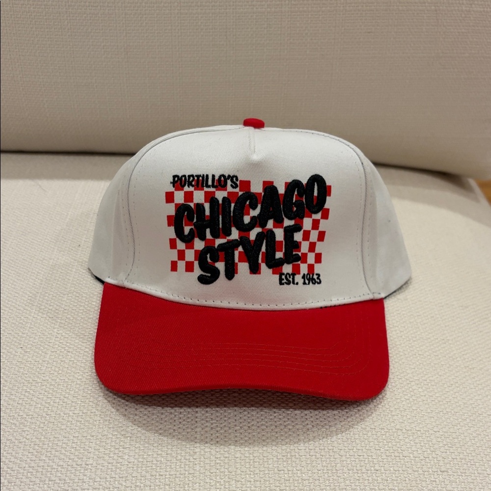 Baseball cap with adjustable strap